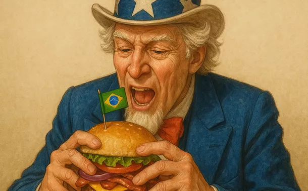 O hambúrguer do Tio Sam vem do Brasil