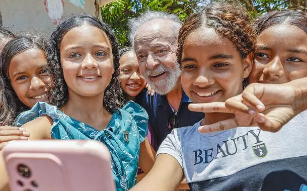 Lula em visita à comunidade quilombola de Mamuna, Alcântara - MA