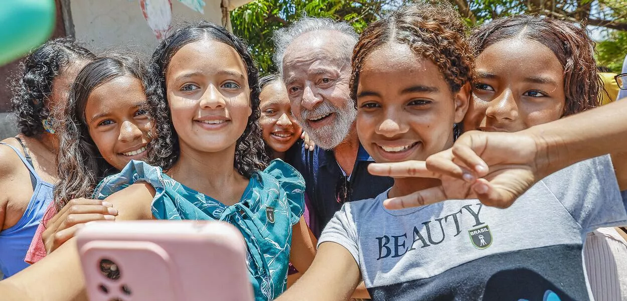 Lula em visita à comunidade quilombola de Mamuna, Alcântara - MA