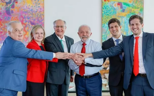Lula após almoço no Palácio do Planalto com lideranças do PSB