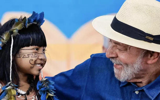 Presidente Luiz Inácio Lula da Silva durante cerimônia de entregas do governo federal ao Vale do Jequitinhonha - Parque de Eventos de Minas Novas, Minas Novas-MG