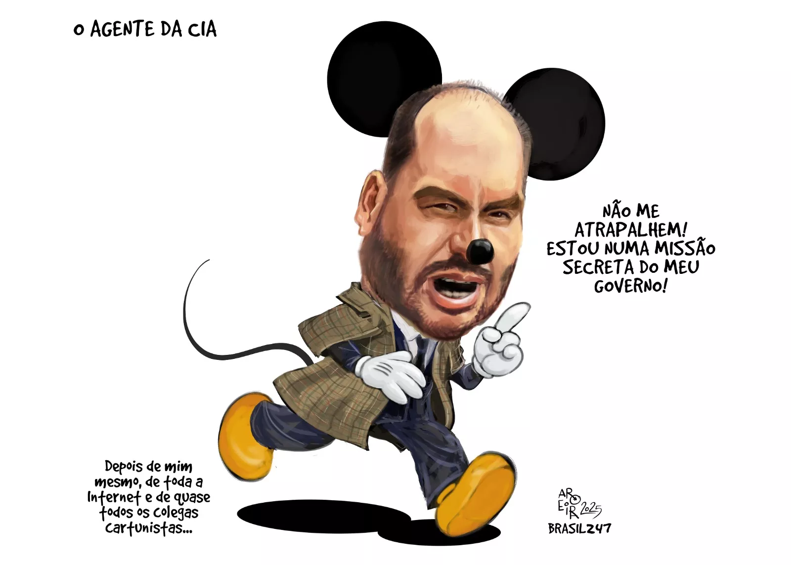 No flagrante, o flagrante - 24 de julho de 2025