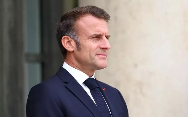O presidente francês Emmanuel Macron
23/07/2025
