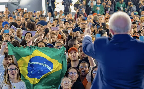 Presidente Luiz Inácio Lula da Silva durante cerimônia de anúncio dos projetos habilitados pelo Novo PAC Seleções 2025 - Urbanização de Favelas, no âmbito do Programa Periferia Viva - Jardim Rochdale, Osasco - SP - 25/07/2025