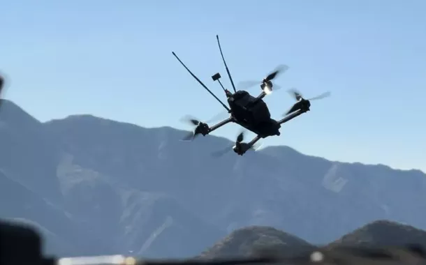 Drone da Neros em ação 