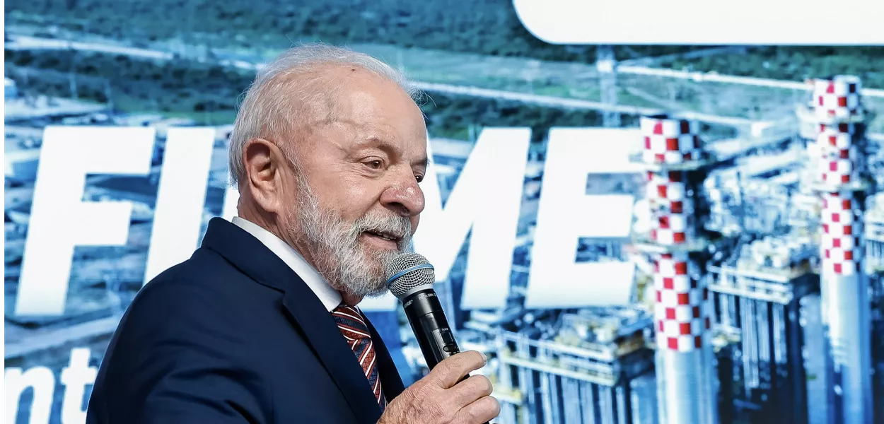 Presidente Luiz Inácio Lula da Silva durante a cerimônia de Inauguração da Usina Termelétrica GNA II, no Porto do Açu - Centro de visitantes do Porto do Açu - São João da Barra (RJ) - 28/07/2025