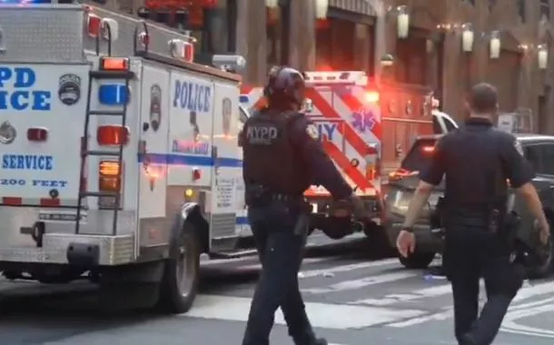 Polícia de Nova York em ação para conter atirador