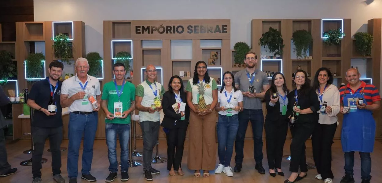 Empório Sebrae apresentou produtos com Indicação Geográfica de pequenos produtores.