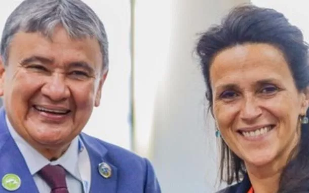 Wellington Dias e Chrysoula Zacharopoulou