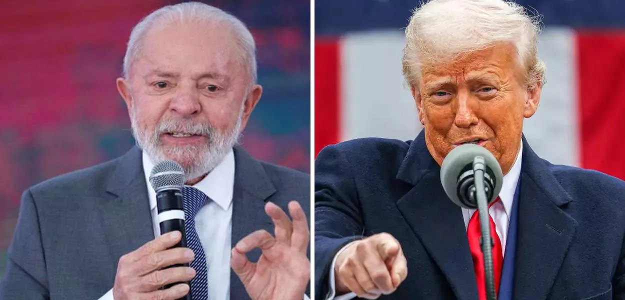 Lula e Donald Trump