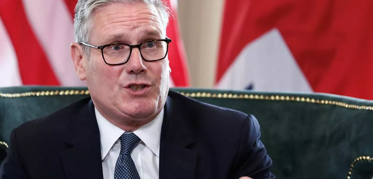 Primeiro-ministro britânico, Keir Starmer - 28/07/2025