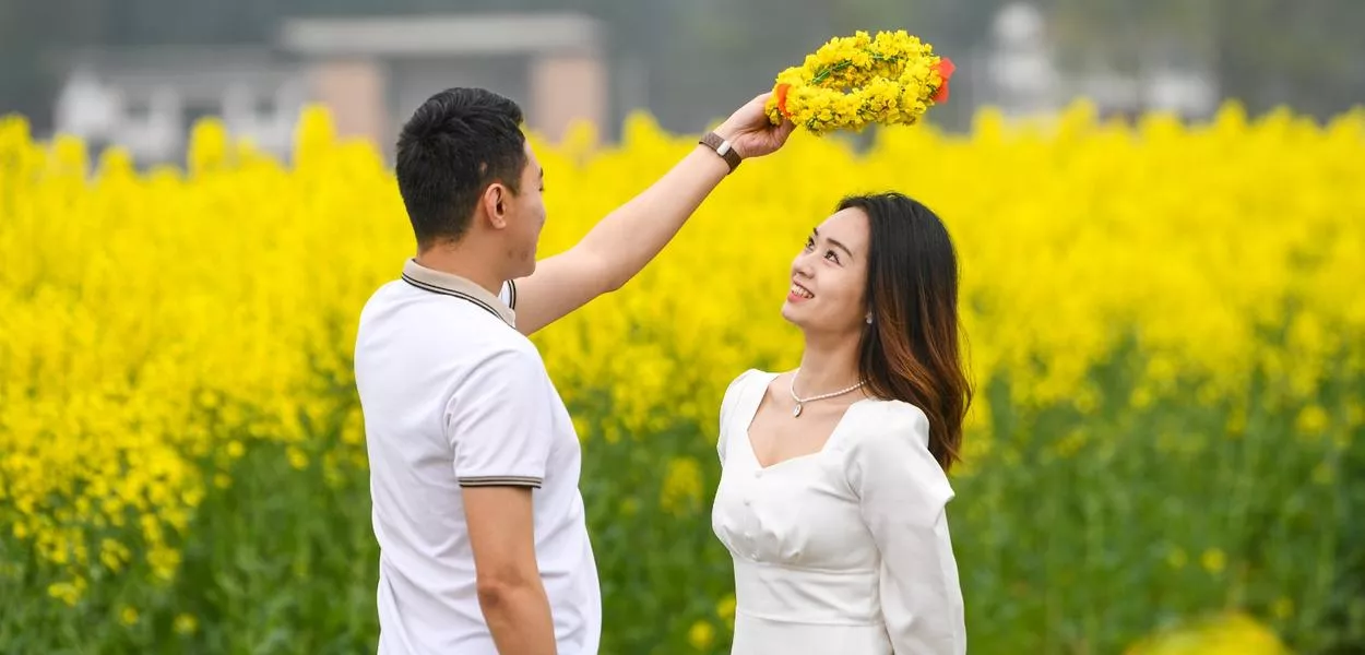 Casal chinês