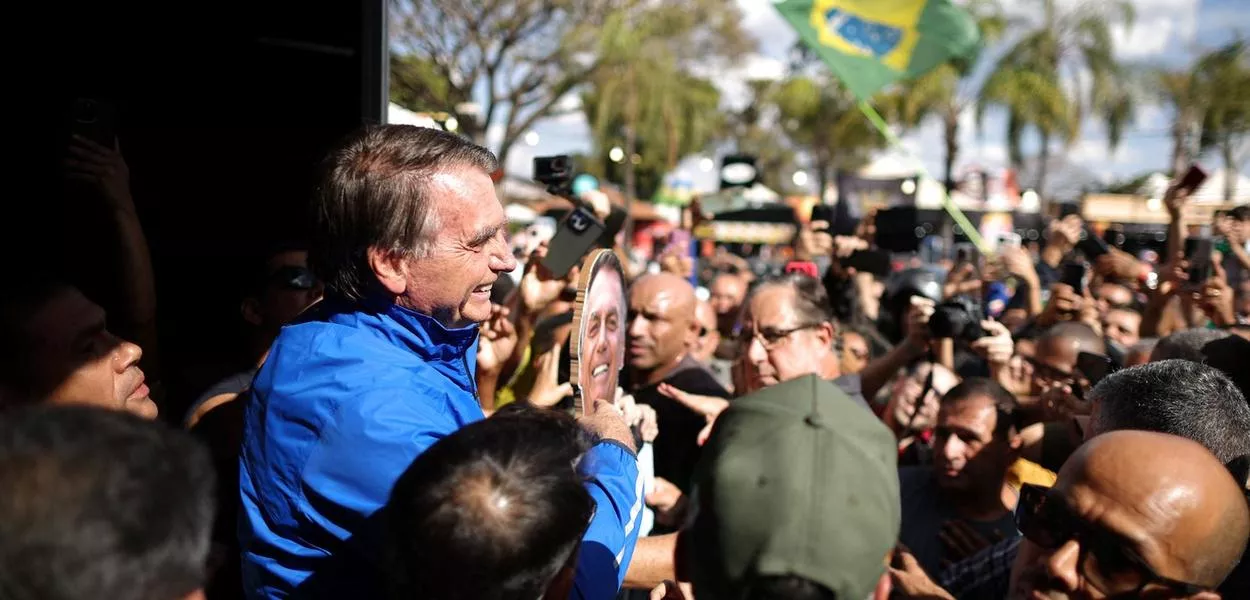Jair Bolsonaro participa de motociata em Brasília - 29/07/2025