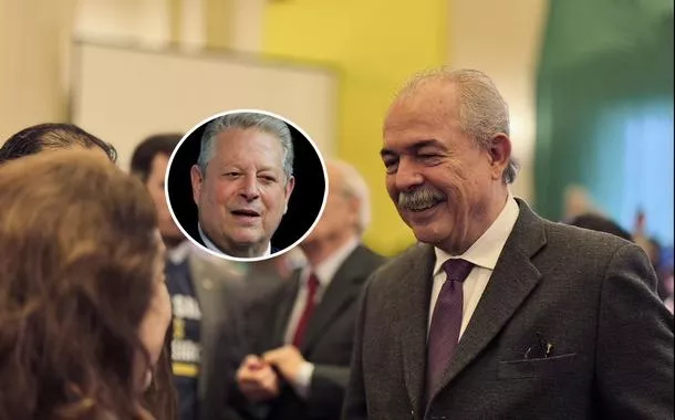 Al Gore e Aloizio Mercadante