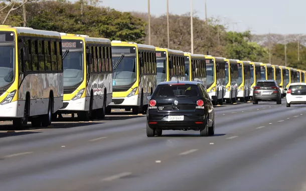 Nova frota de ônibus do GDF