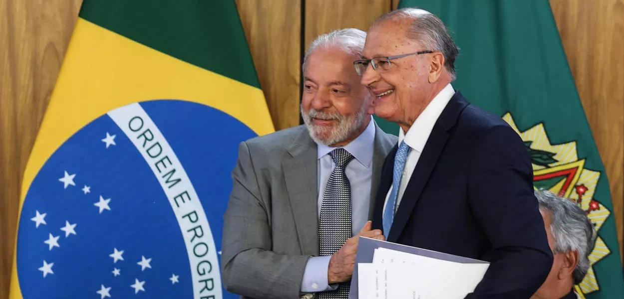 Lula e Geraldo Alckmin