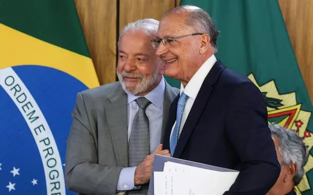 Lula e Geraldo Alckmin