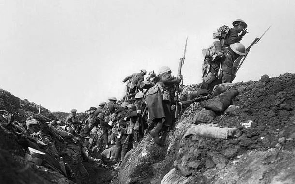 Trincheira na Primeira Guerra Mundial