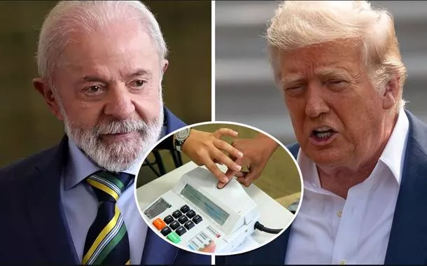 Lula, urna eletrônica e Donald Trump