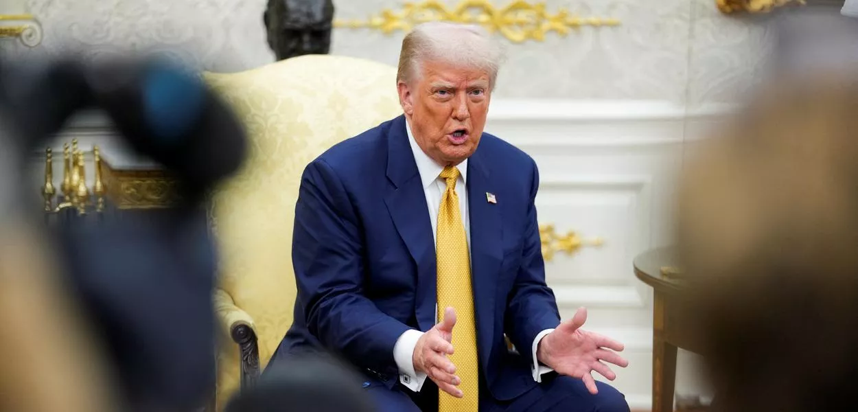 O presidente dos EUA, Donald Trump - 22/07/2025
