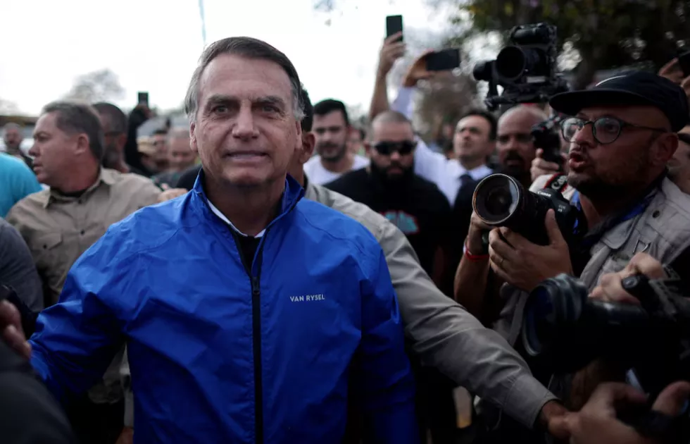 Jair Bolsonaro em Brasília, Brasil, em 29 de julho de 2025