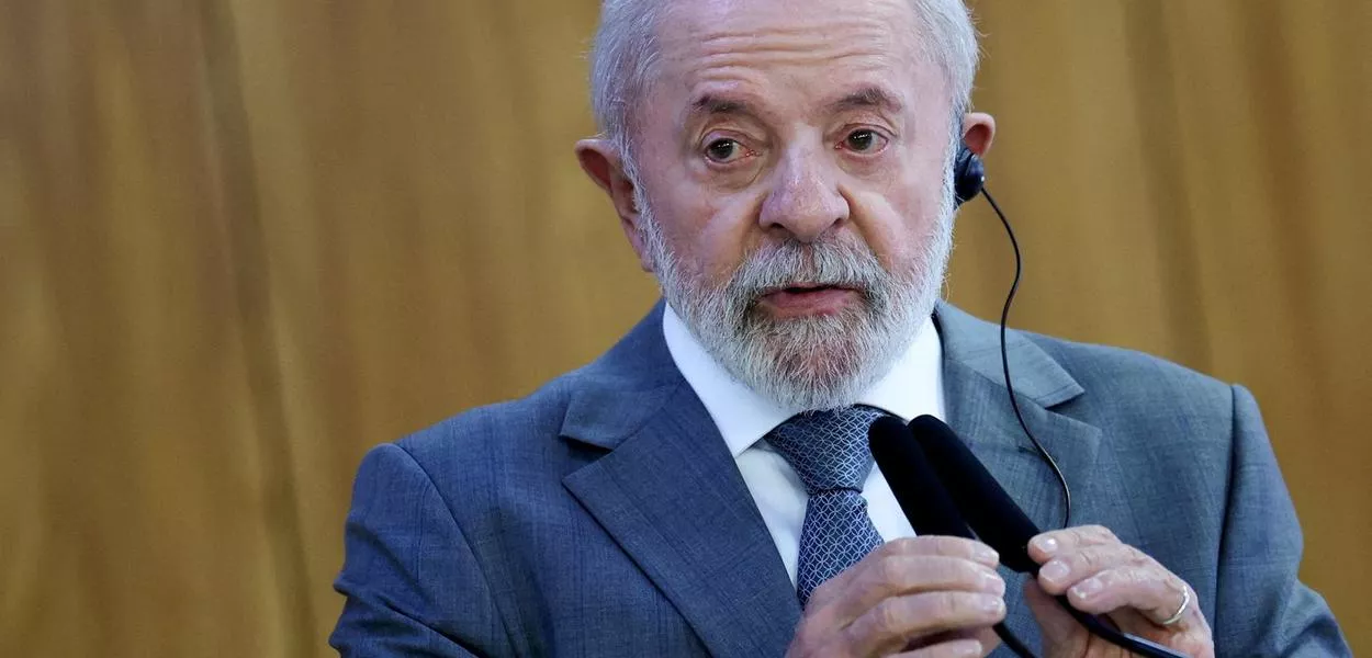 O presidente Luiz Inácio Lula da Silva, em Brasília - 09/07/2025