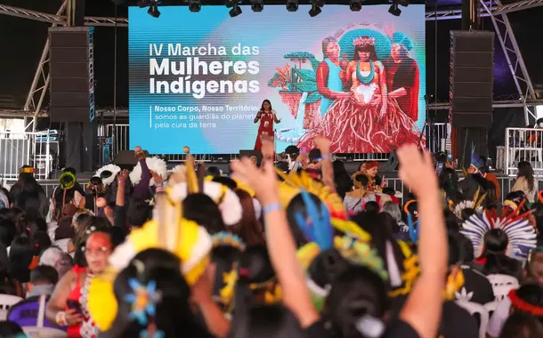 IV Marcha das Mulheres Indígenas, em Brasília