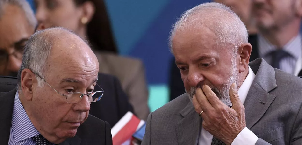 Mauro Vieira e Lula