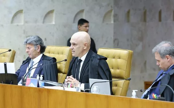 Cármen Lúcia, Luiz Fux, Alexandre de Moraes e André Mendonça