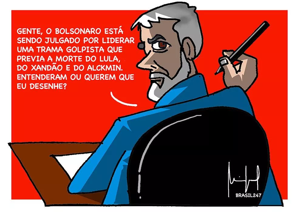 Desenhando o golpe - 7 de agosto de 2025