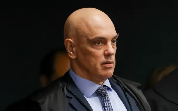 O ministro Alexandre de Moraes, do Supremo Tribunal Federal