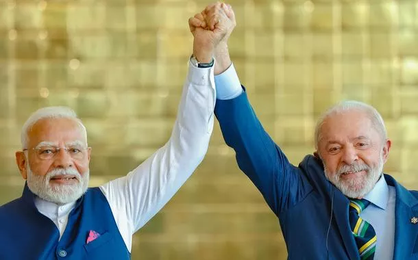 Narendra Modi e Lula