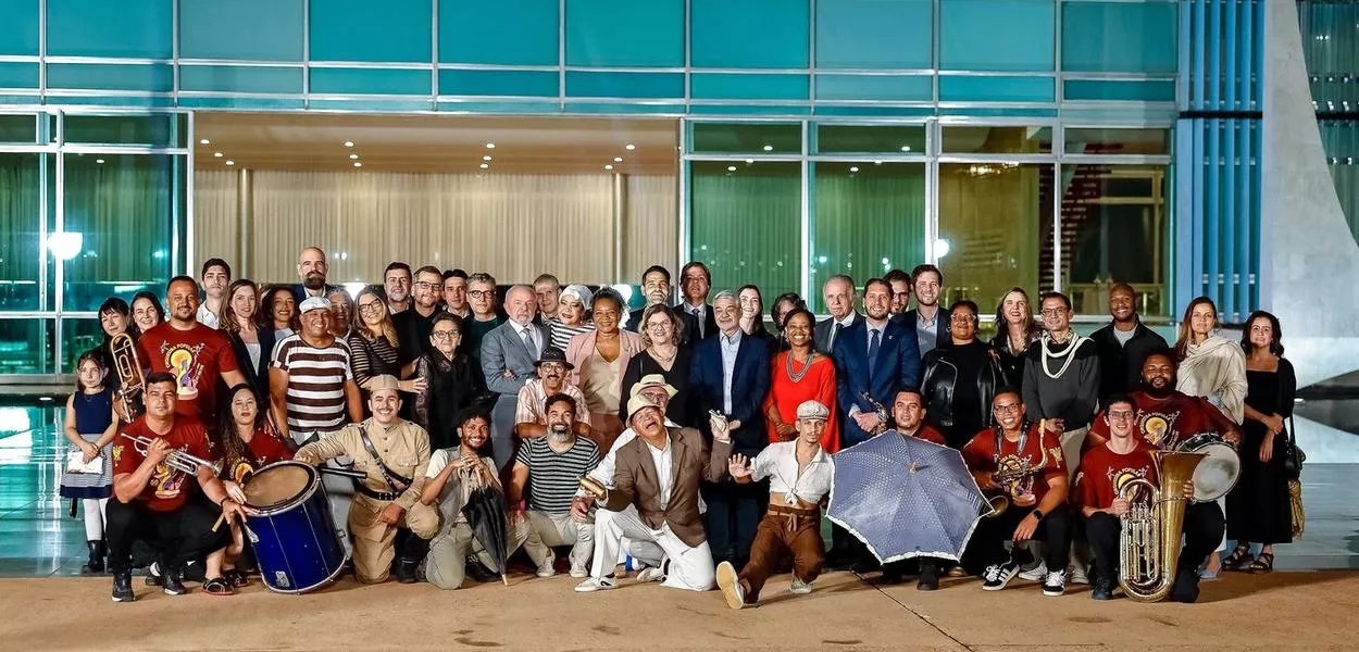Lula celebra o cinema nacional no Alvorada