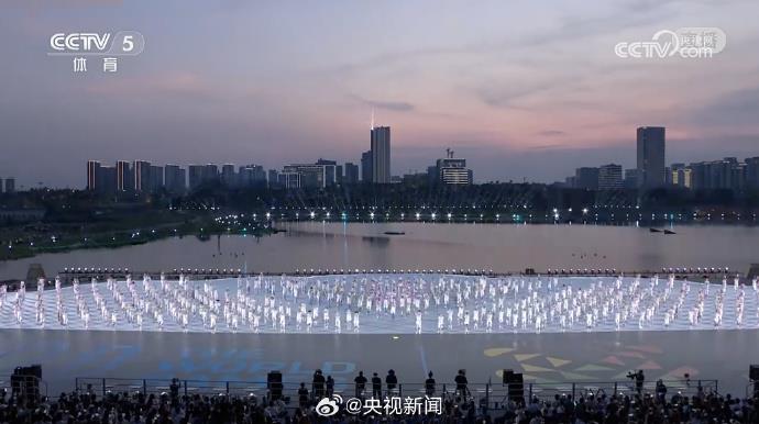 Cerimônia de abertura da 12ª edição dos Jogos Mundiais é realizada em Chengdu