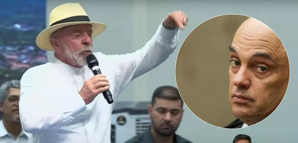 Lula e Alexandre de Moraes