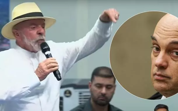 Lula e Alexandre de Moraes
