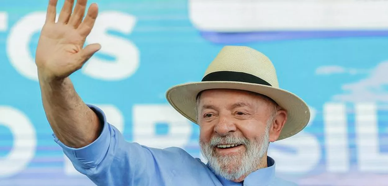 O presidente Luiz Inácio Lula da Silva