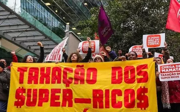 Manifestação pela taxação dos super-ricos