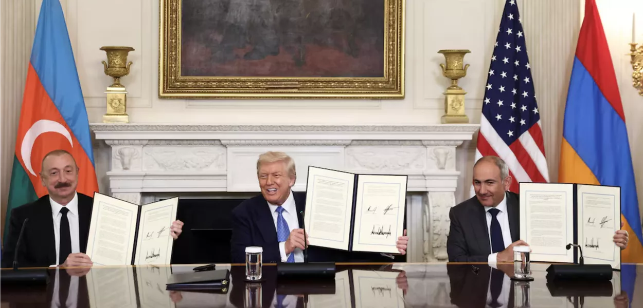 Trump anuncia acordo entre Armênia e Azerbaijão
