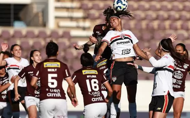 Ferroviária e São Paulo empatam nas quartas do Brasileirão Feminino