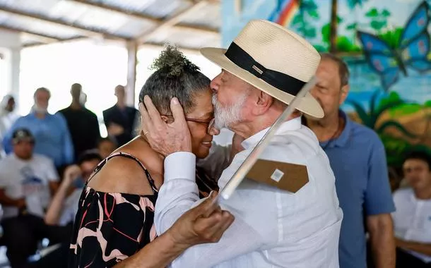 Presidente da República, Luiz Inácio Lula da Silva, durante visita à Casa de Acolhida Souza Araújo. Estrada BR 364, Km 10 – Belo Jardim II, Rio Branco – AC.