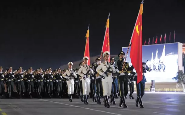 Exército chinês faz preparativos para desfile comemorativo do 80º do triunfo na Segunda Guerra Mundial