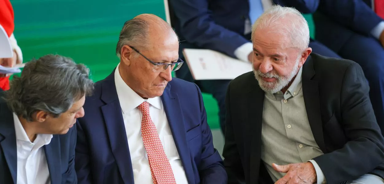 Fernando Haddad, Geraldo Alckmin e Lula