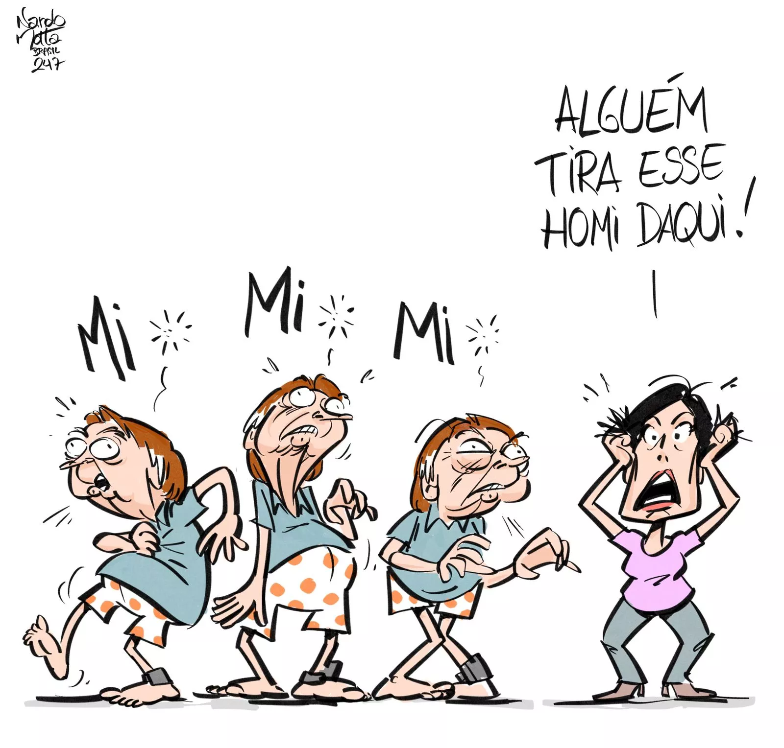 Crises e soluços - 12 de agosto de 2025