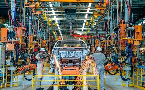 Linha de produção da Caoa Chery