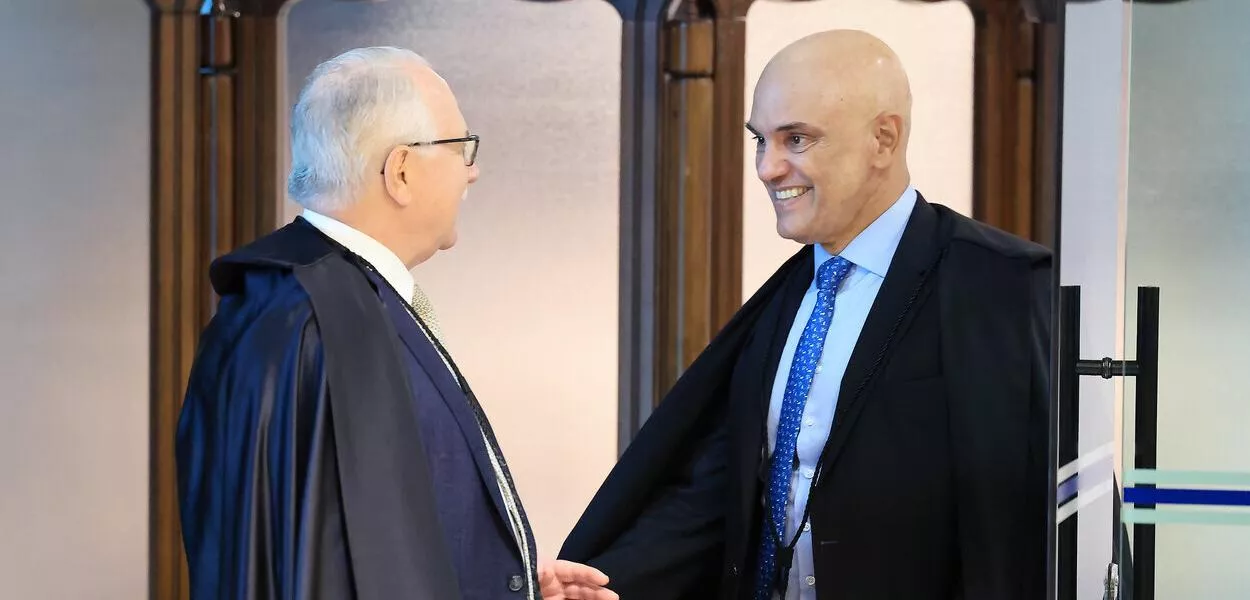 Edson Fachin e Alexandre de Moraes