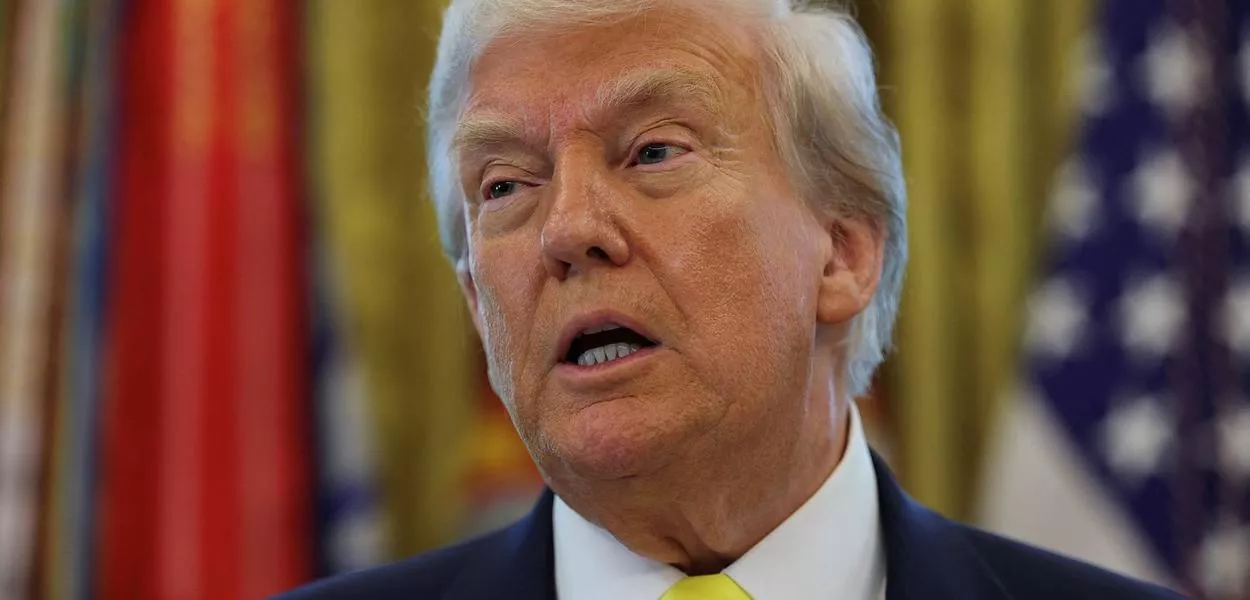 O presidente dos EUA, Donald Trump - 07/08/2025