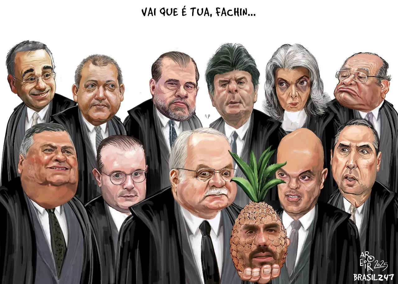 Fachin, presidente do STF… - 14 de agosto de 2025