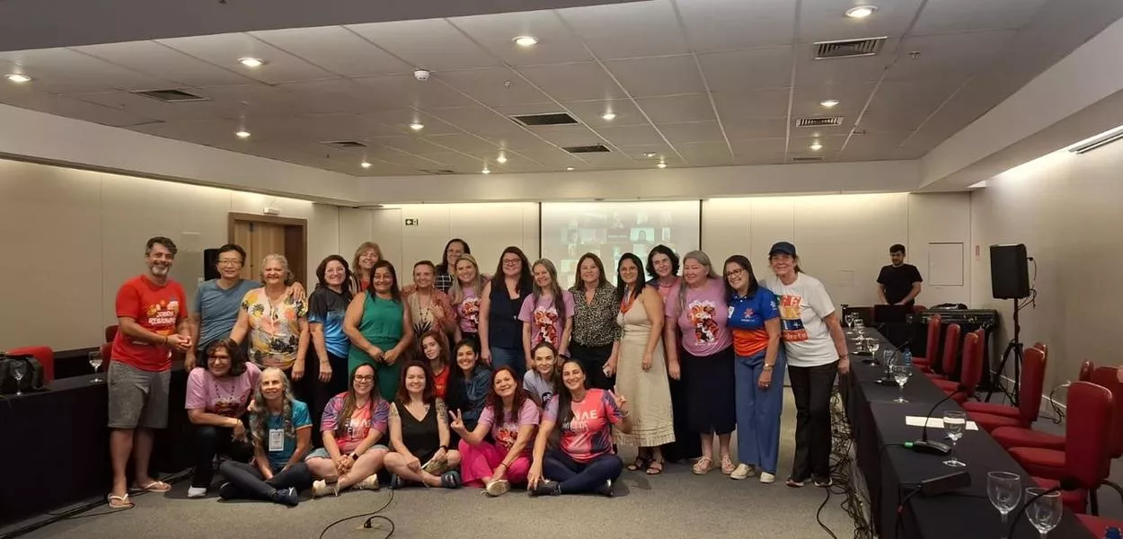 Delegadas que serão levadas para a 5ª Conferência Nacional de Políticas para as Mulheres