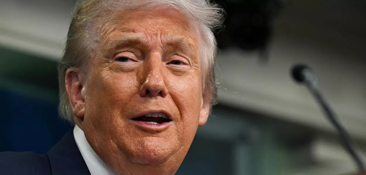 O presidente dos Estados Unidos, Donald Trump - 11/08/2025